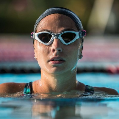 Lunettes de natation triathlon femme Aquasphere kayenne polarisée.