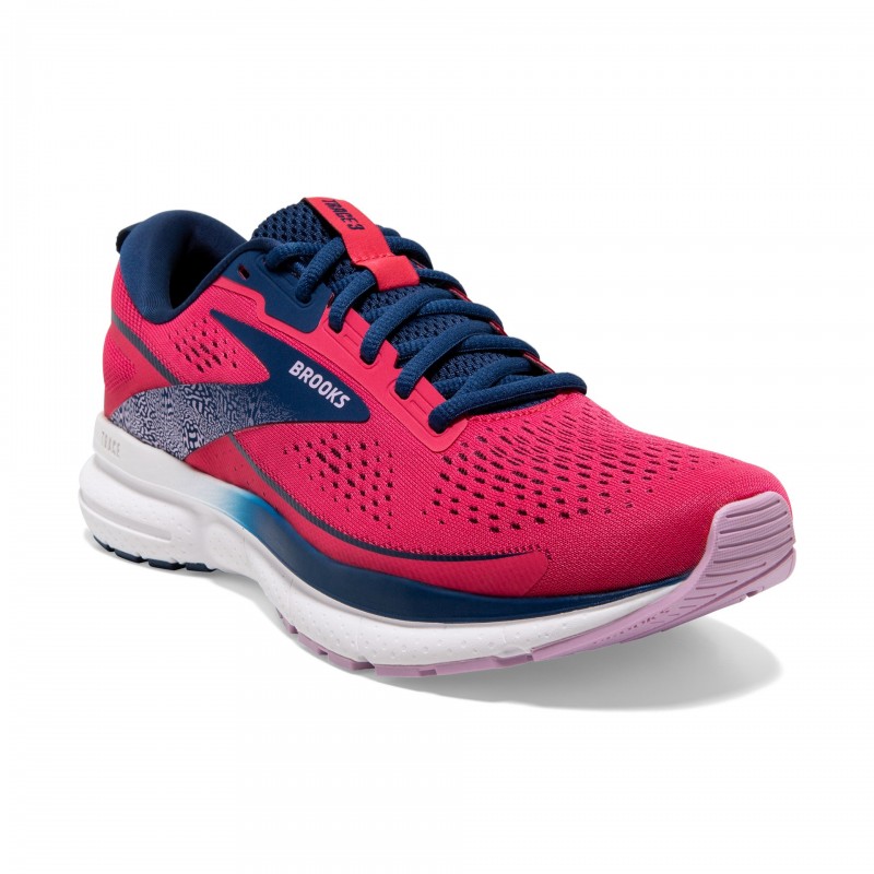 Brooks trace 3 femme Raspberry Blue Orchid